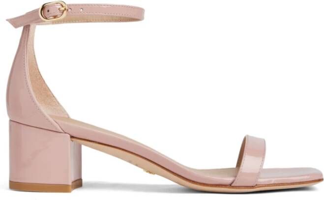 Stuart Weitzman Simplecurve 50 Sandal Roze Dames