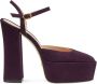 Stuart Weitzman Skyhigh 145 Platform Pumps Brown Dames - Thumbnail 1