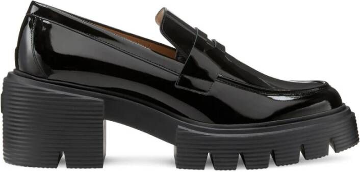 Stuart Weitzman Soho Loafer Stijlvol en Comfortabel Black Dames