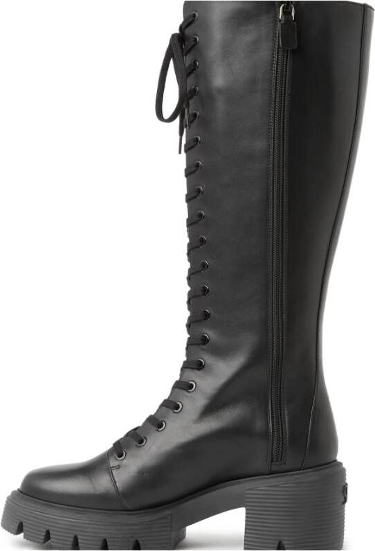 Stuart Weitzman Soho Lug Hoge Hak Laarzen Black Dames