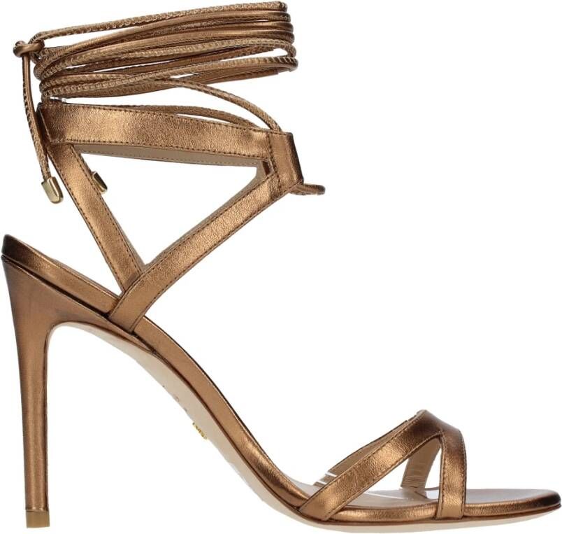 Stuart Weitzman Soiree 100 Sandalen met Vetersluiting