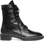 Stuart Weitzman Sondra veter-up hakken enkellaarzen Zwart Dames - Thumbnail 1