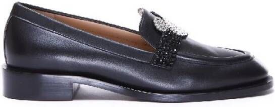 Stuart Weitzman Stijlvolle Dames Loafers Black Dames