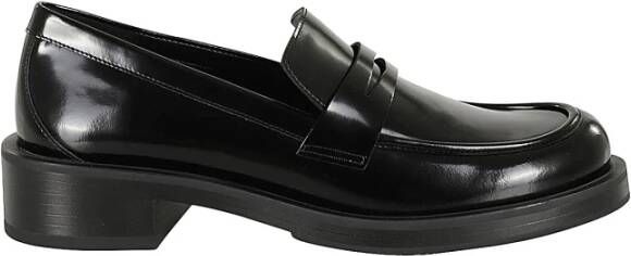 Stuart Weitzman Stoere Loafer Schoenen Black Dames