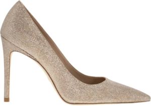 Stuart Weitzman Stuart 100 Pumps met kristaleffect Geel Dames