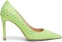 Stuart Weitzman Shine 100 Kristalpomp Green Dames - Thumbnail 1