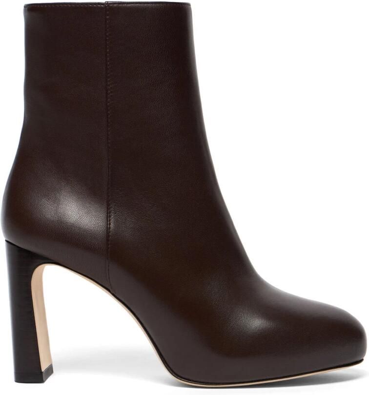 Stuart Weitz Babette Platform Zip Bootie