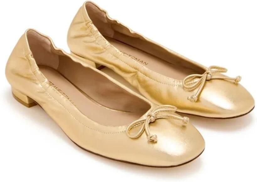 Stuart Weitzman Ballerina's met Strikdetail - Foto 3