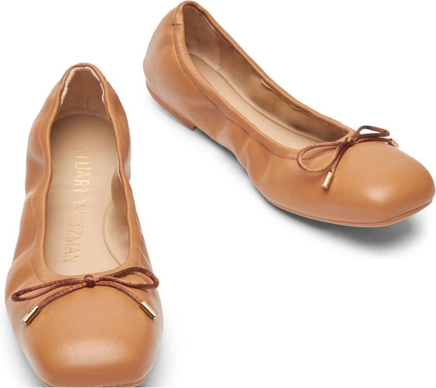 Stuart Weitzman Bardot Strikte Platte Schoenen - Foto 2