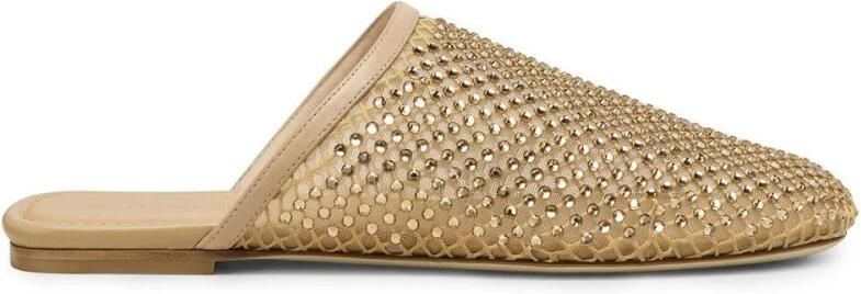 Stuart Weitzman Bareitall Shine Mule