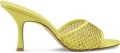 Stuart Weitzman Bareitall Shine Slide 85 - Geel