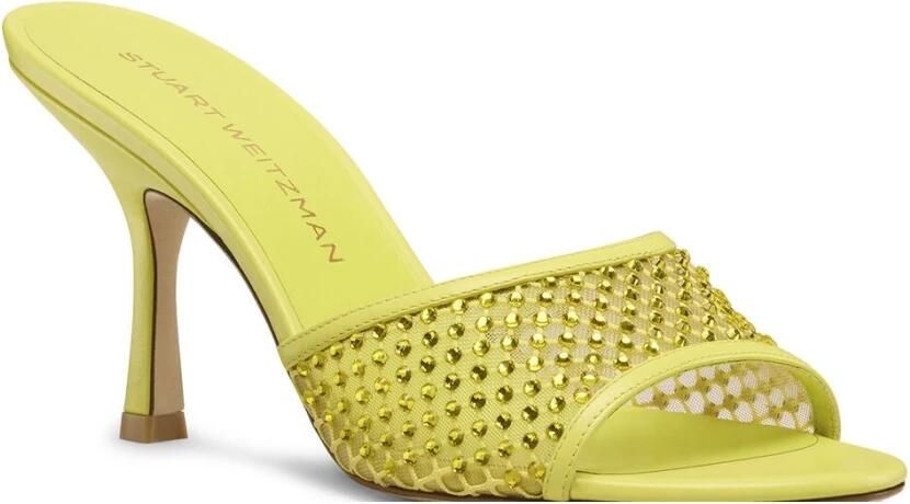 Stuart Weitzman Bareitall Shine Slide 85 - Foto 3