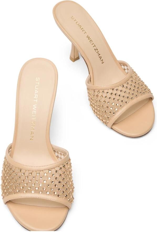 Stuart Weitzman Bareitall Shine Slide 85 - Foto 2