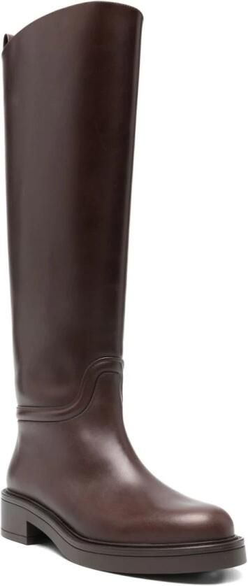 Stuart Weitzman Beige Enkellaarsjes voor Vrouwen