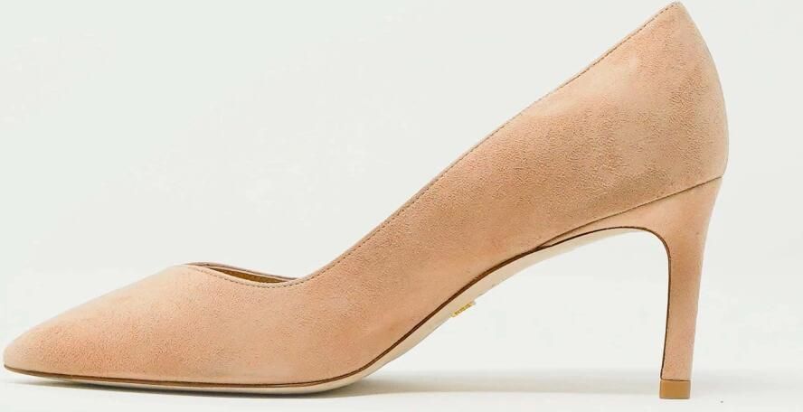 Stuart Weitzman Beige Suède Pumps voor vrouwen - Foto 3