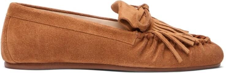 Stuart Weitzman Britt Fringe Moccasin