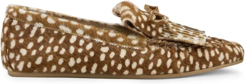 Stuart Weitzman Britt Fringe Moccasin