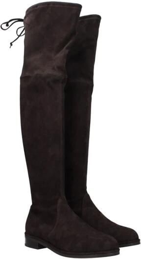 Stuart Weitz Bruine Suède Casual Ronde Neus Laarzen