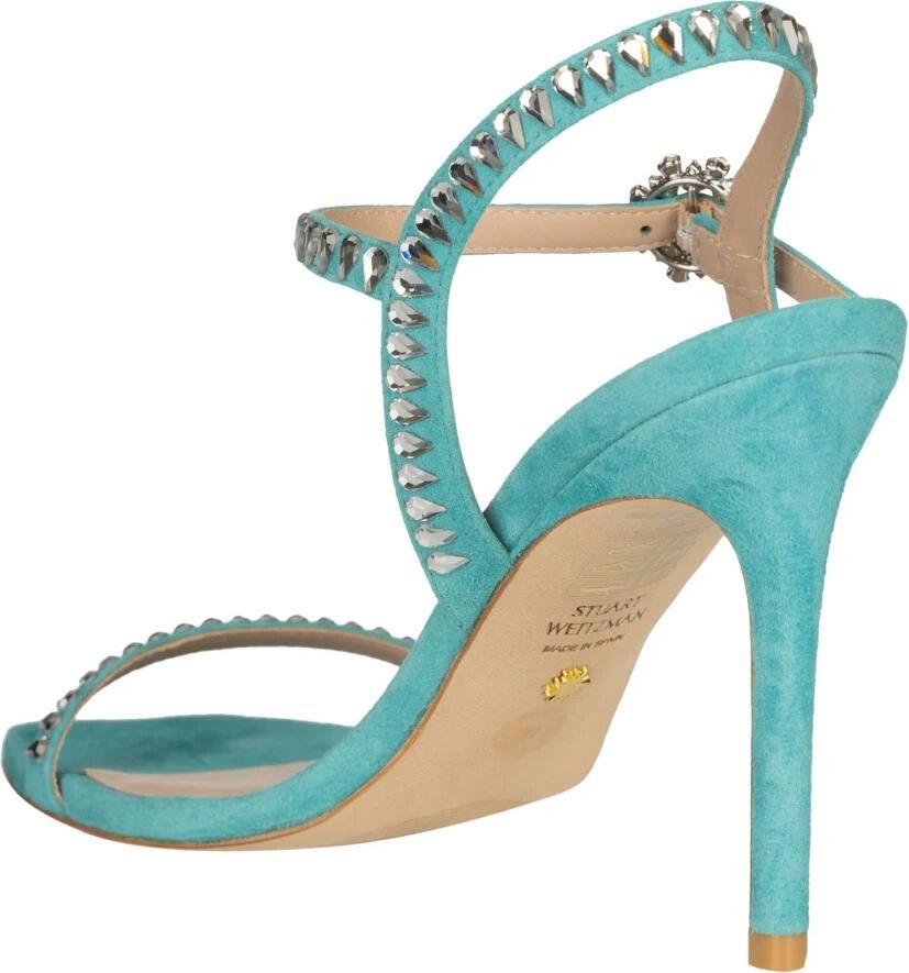 Stuart Weitzman Capri Gemcut Hoge Hak Sandalen - Foto 3