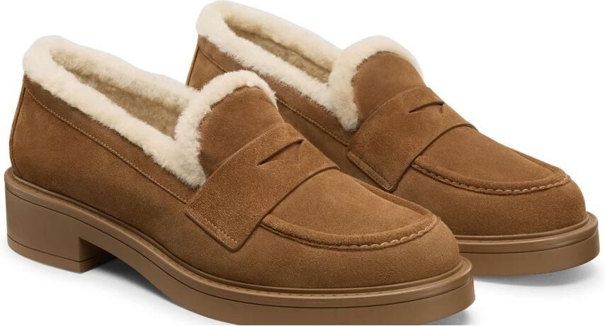 Stuart Weitzman Celia Lite Shearling Loafer - Foto 4