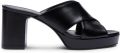 Stuart Weitzman Dayna Platform Slide - Zwart