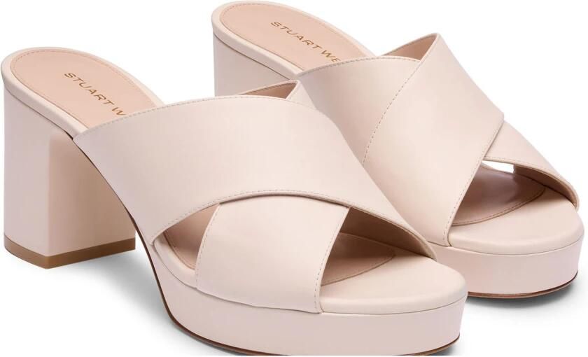 Stuart Weitzman Dayna Platform Slide Sandaal - Foto 3
