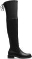 Stuart Weitzman Giseleland Over-the-Knee Laars - Zwart
