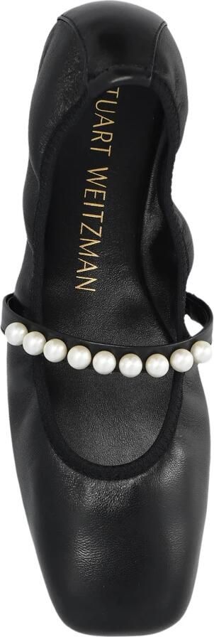 Stuart Weitzman Gouden leren balletflats - Foto 2