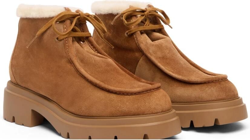 Stuart Weitzman HUDSON SHEARLING CHUKKA - Foto 4