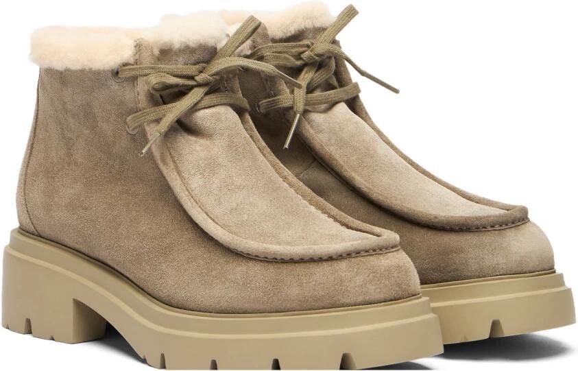 Stuart Weitzman Hudson Shearling Chukka - Foto 3