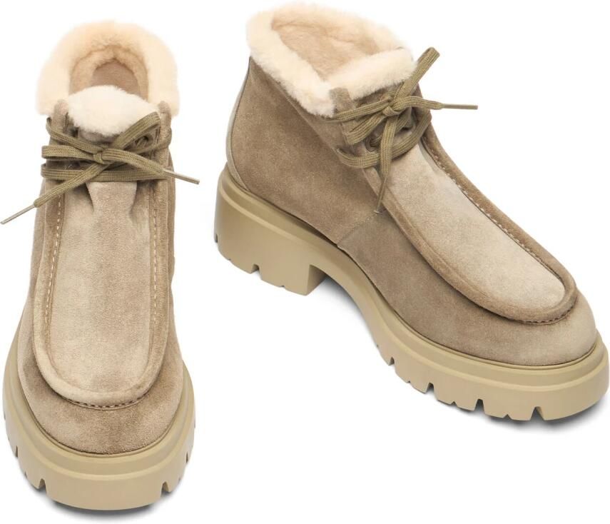 Stuart Weitzman Hudson Shearling Chukka - Foto 2