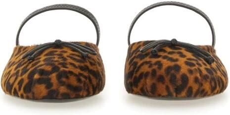 Stuart Weitz Leopard Print Ballerina's - Foto 2