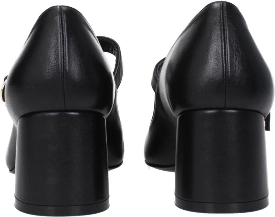 Stuart Weitz Leren Pumps met Middelhoge Hak