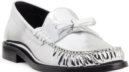Stuart Weitz Lottie Bow Loafer
