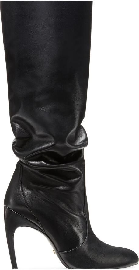 Stuart Weitzman laarzen met hak Zwart Dames