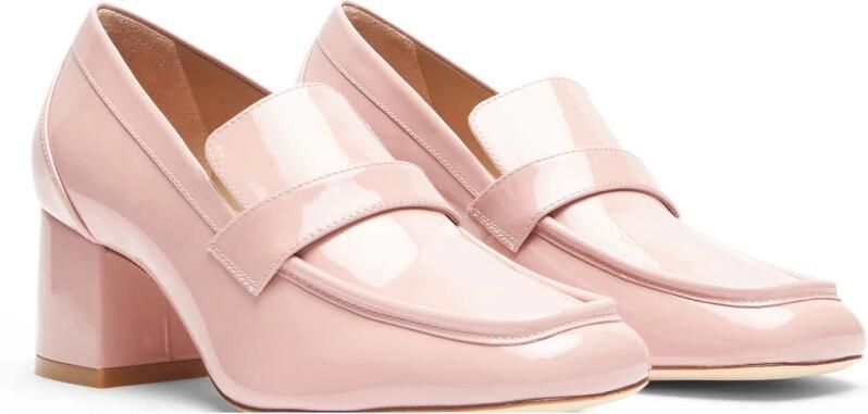 Stuart Weitz Moderne Loafer met Architectonische Hak