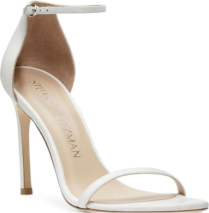 Stuart Weitzman Nudistsong hakken sandalen White Dames - Foto 2