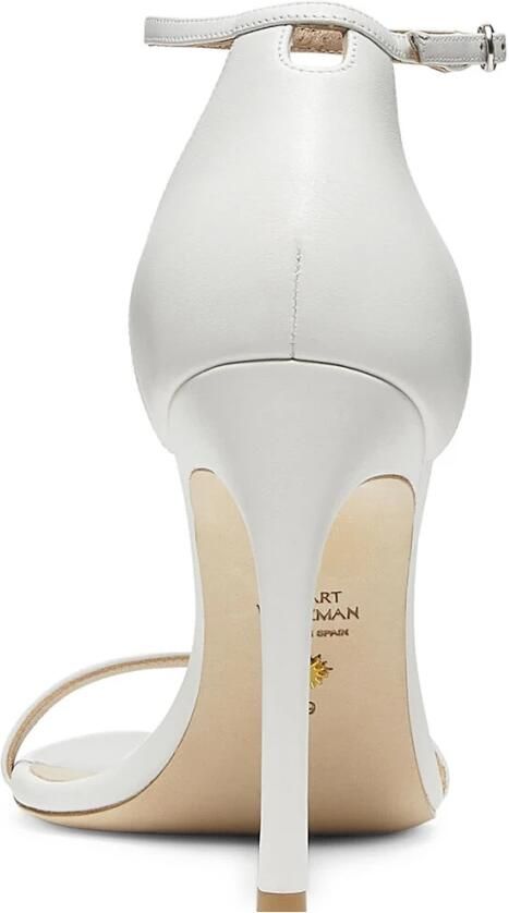 Stuart Weitzman Nudistsong hakken sandalen White Dames - Foto 3