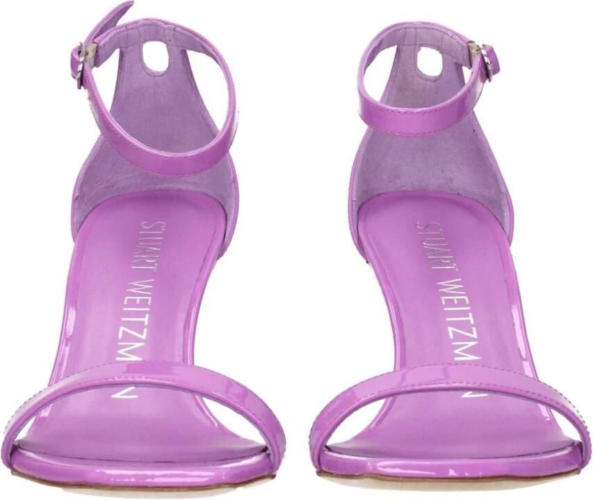 Stuart Weitzman Nunakedcurve 85 Sandal Paars Dames