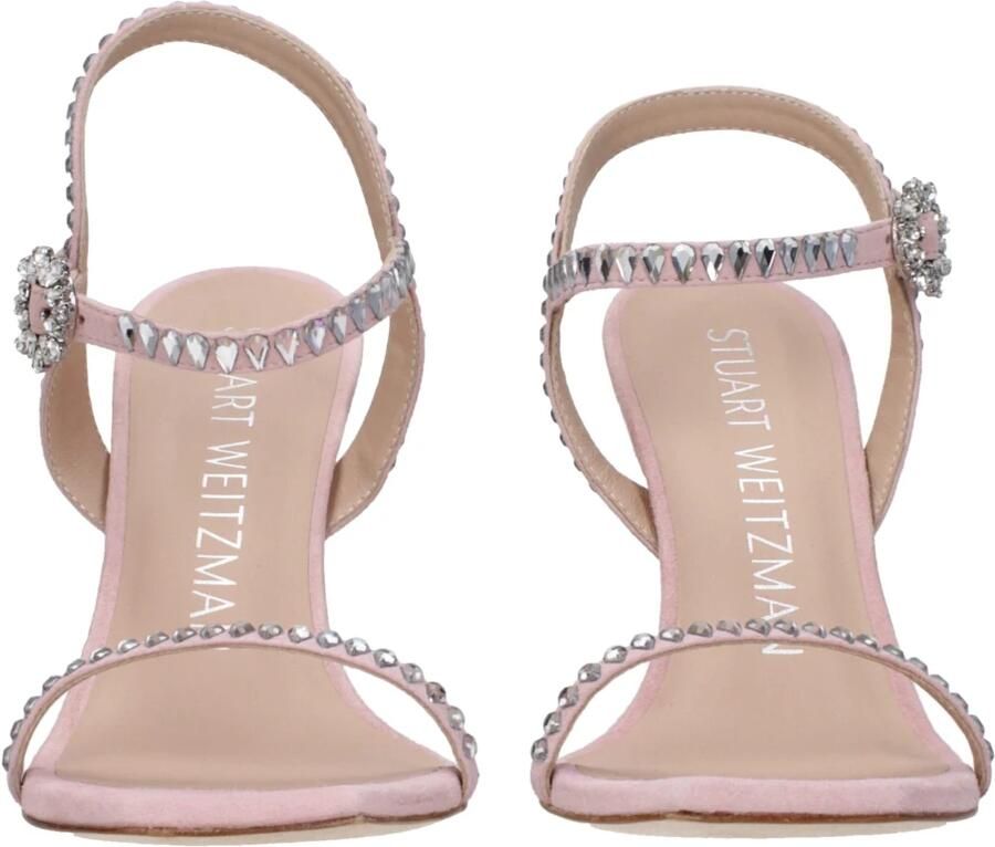 Stuart Weitz Gemcut100Suesd561Ballet Stiletto Hak Sandalen - Foto 2