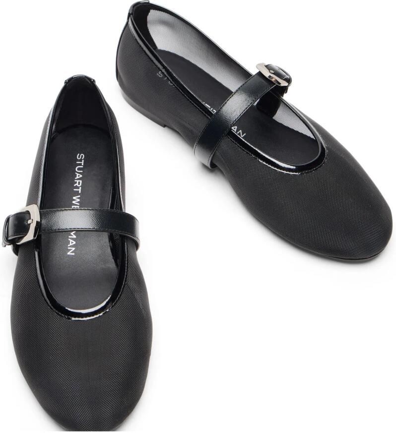Stuart Weitzman Sai Bareitall Mary Jane Flat - Foto 2