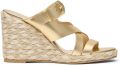 Stuart Weitzman SAI Espadrille Wedge - Geel
