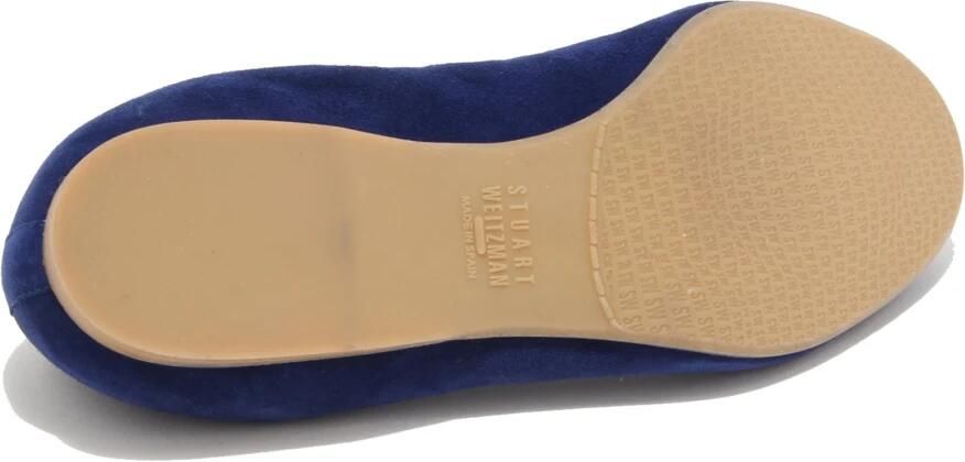 Stuart Weitzman Sapphire Suede Ballerina Flats Schoenen