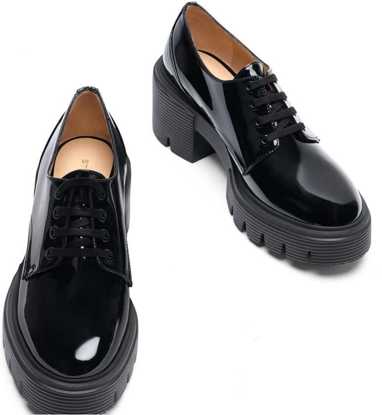 Stuart Weitzman Soho Derby Black Dames - Foto 2