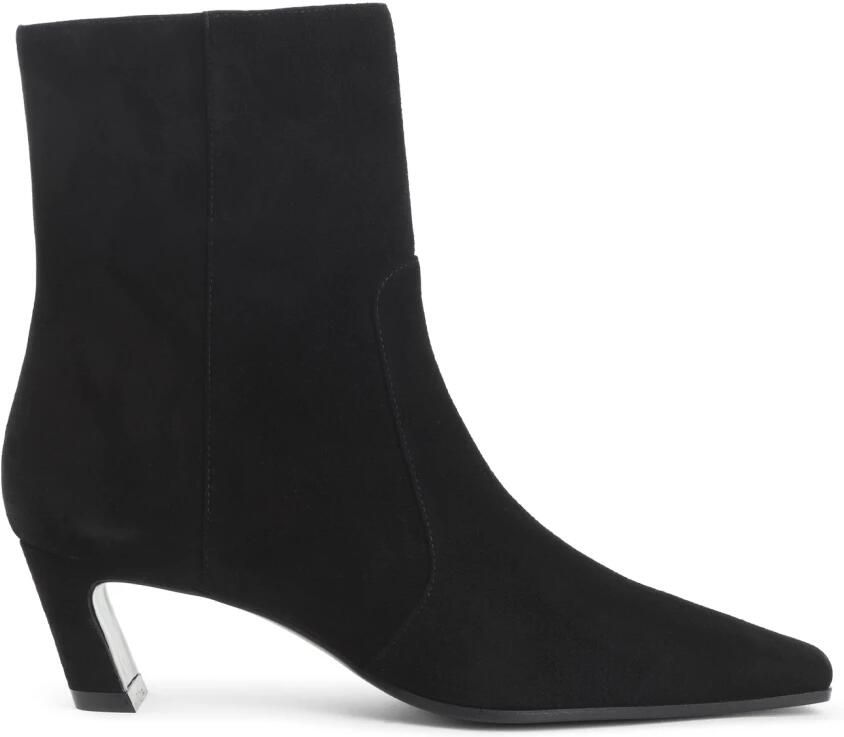 Stuart Weitz Zip Bootie met 5cm Hakhoogte