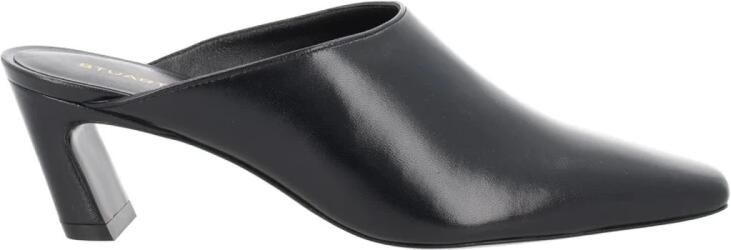 Stuart Weitzman Stasso Square Toe Mules