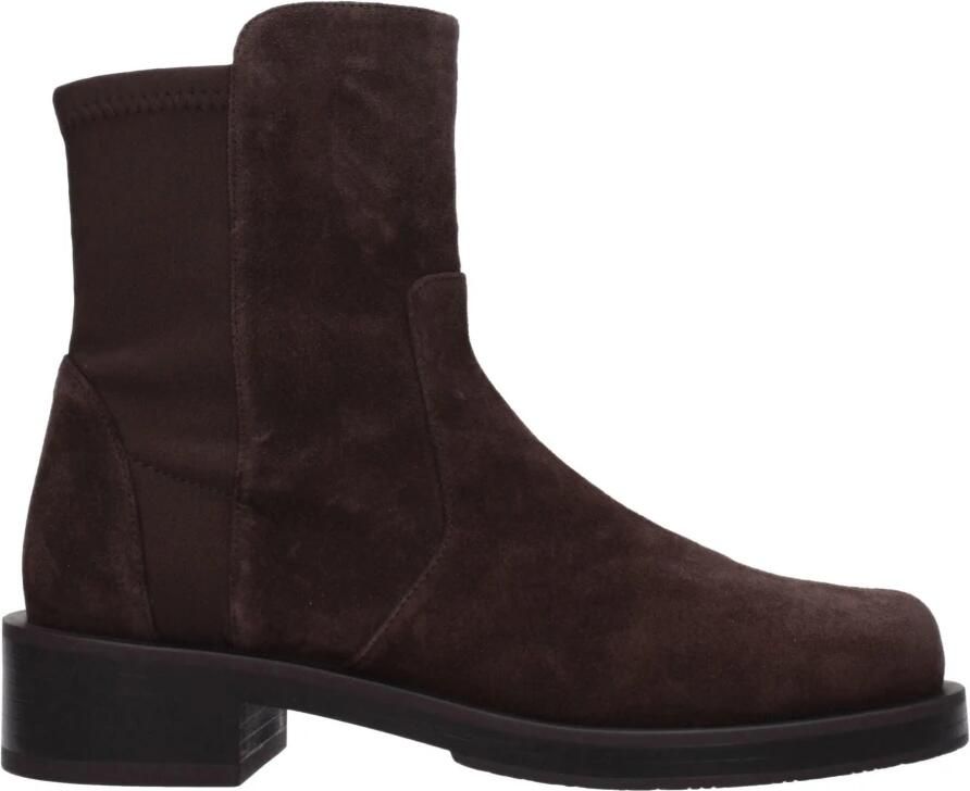 Stuart Weitz Bruine leren enkellaarzen - Foto 2