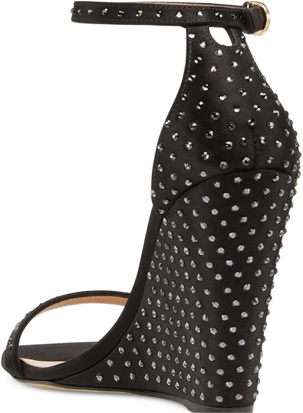 Stuart Weitzman Swarovski Crystal Wedge Sandal - Foto 3