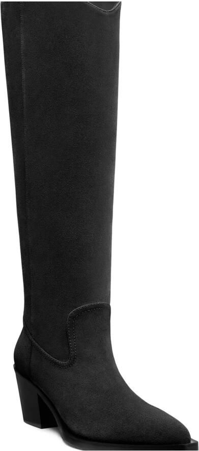 Stuart Weitzman Zwarte Tate Western Laarzen