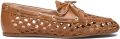 Stuart Weitzman Tinsley Woven Moccasin - Bruin
